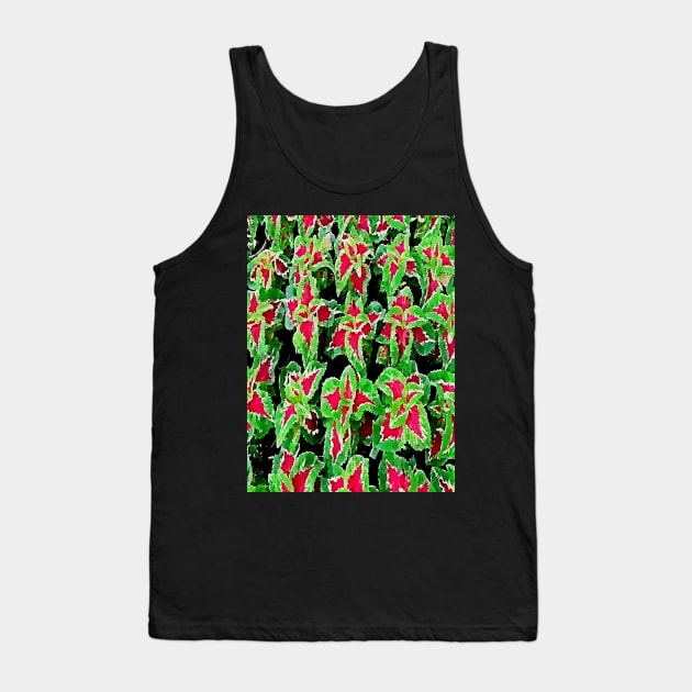 coleus leaves pattern Tank Top by Banyu_Urip